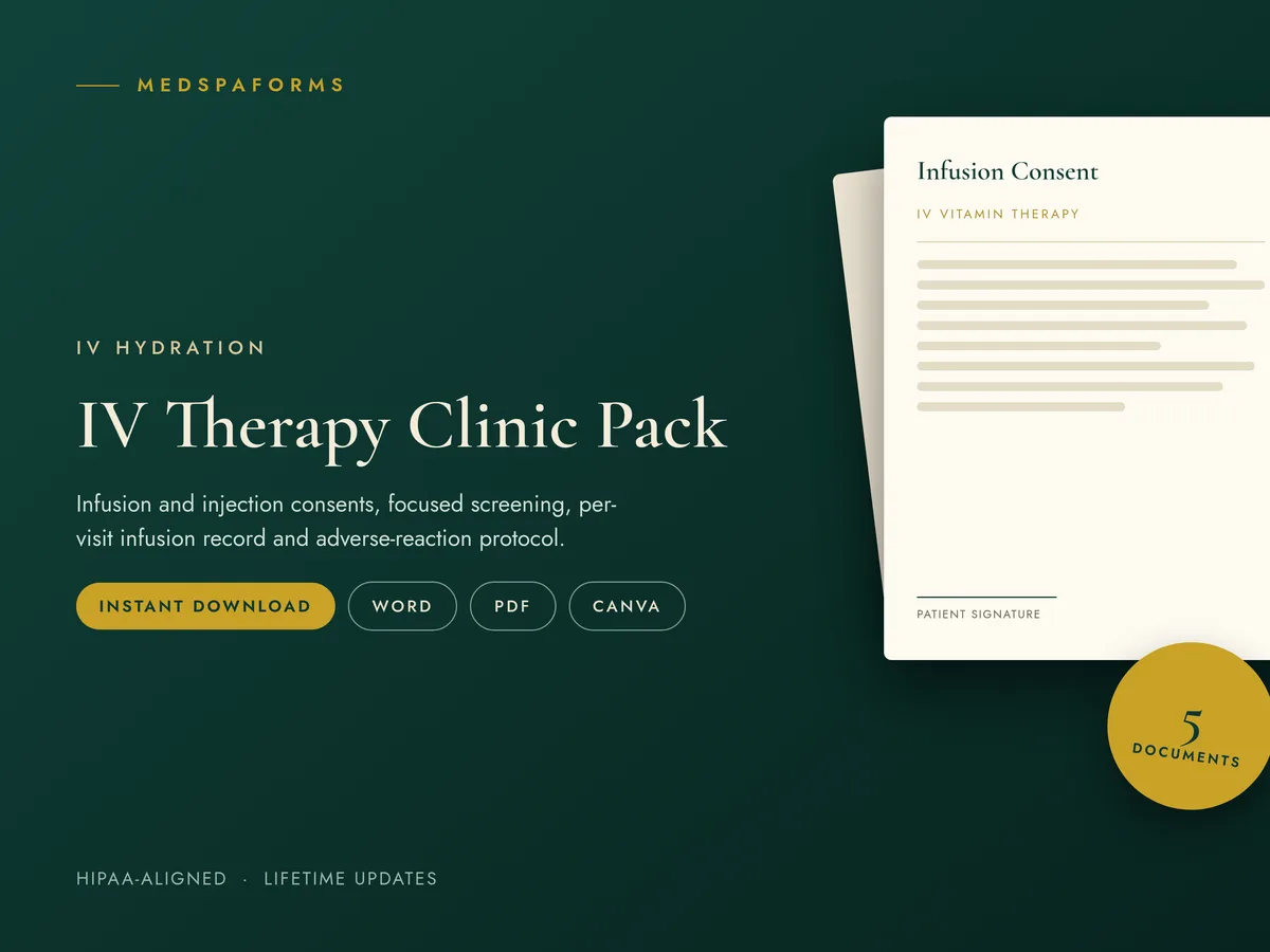 Pack de Clínica de Terapia IV