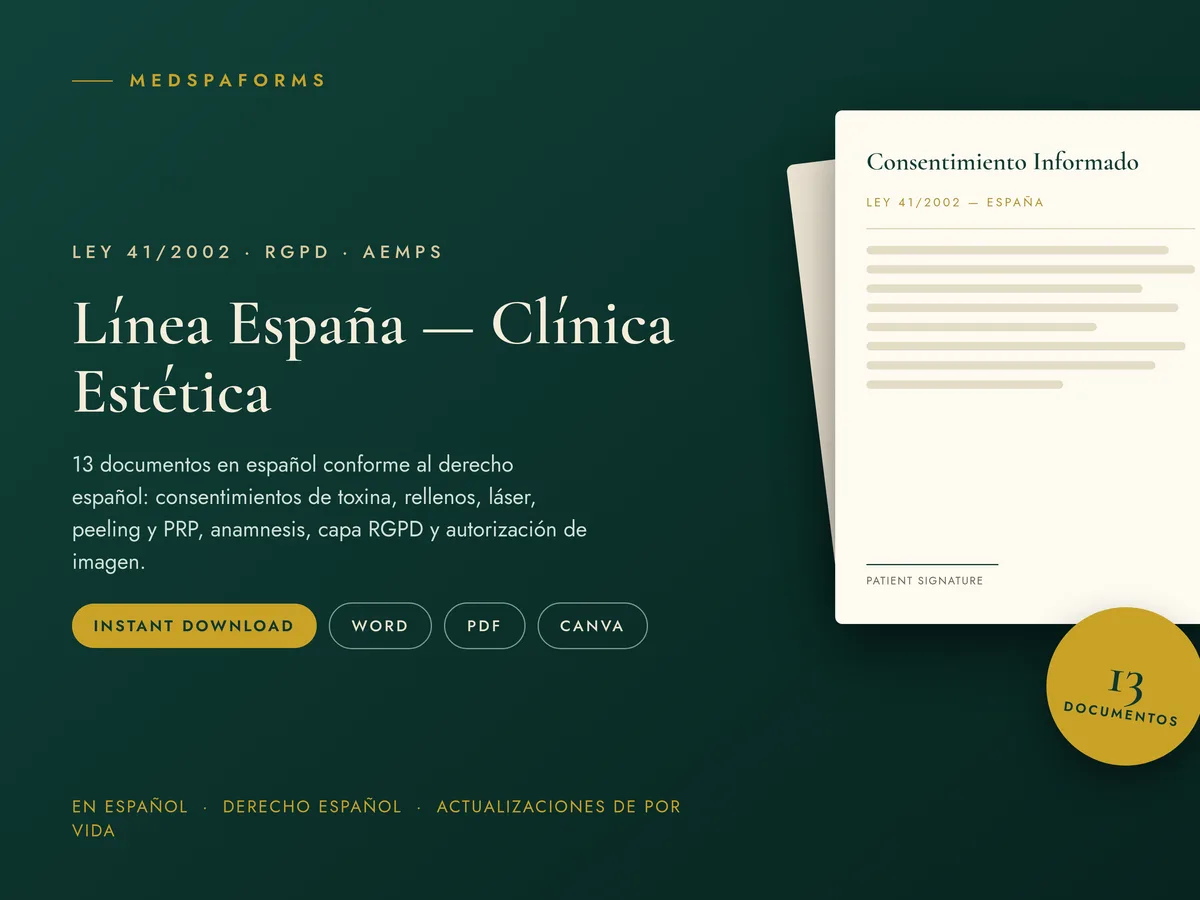 Línea España — 13 documentos