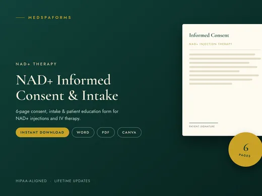 Consentement et Admission NAD+